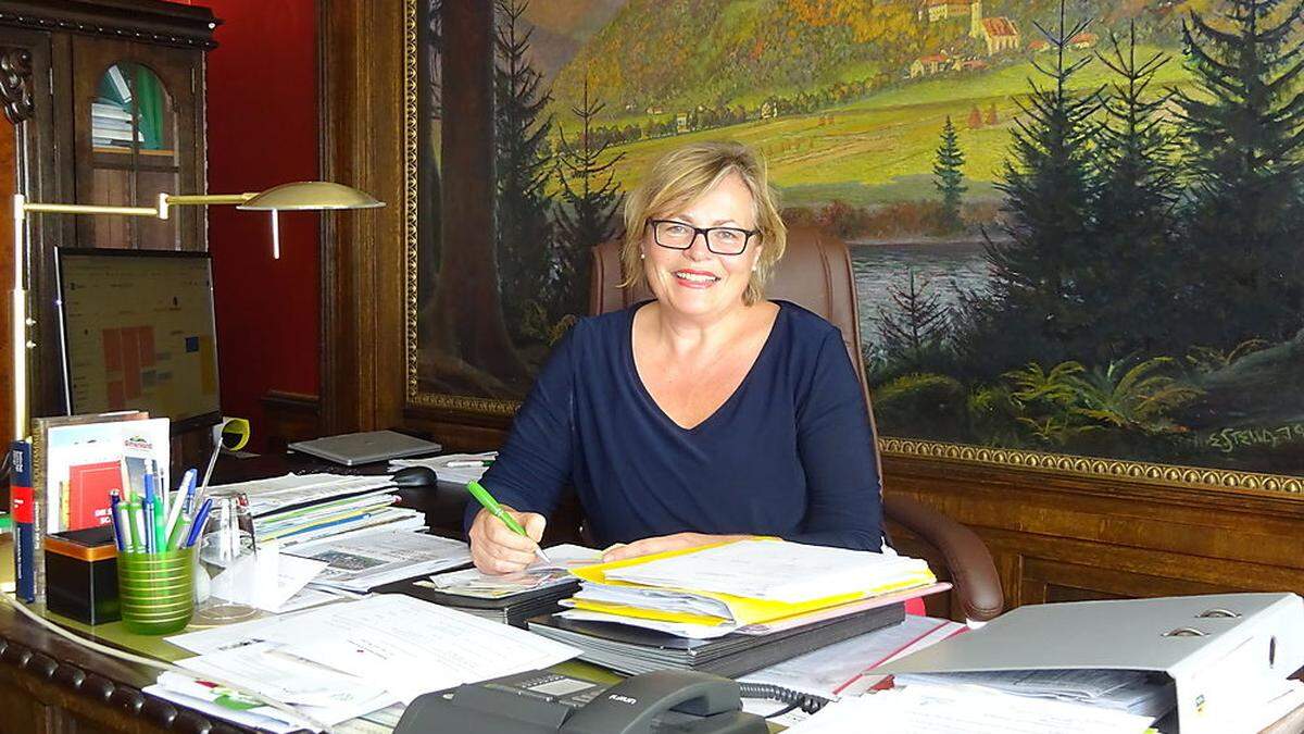 Eva Schmidinger ist seit 2015 Bürgermeisterin von Pernegg