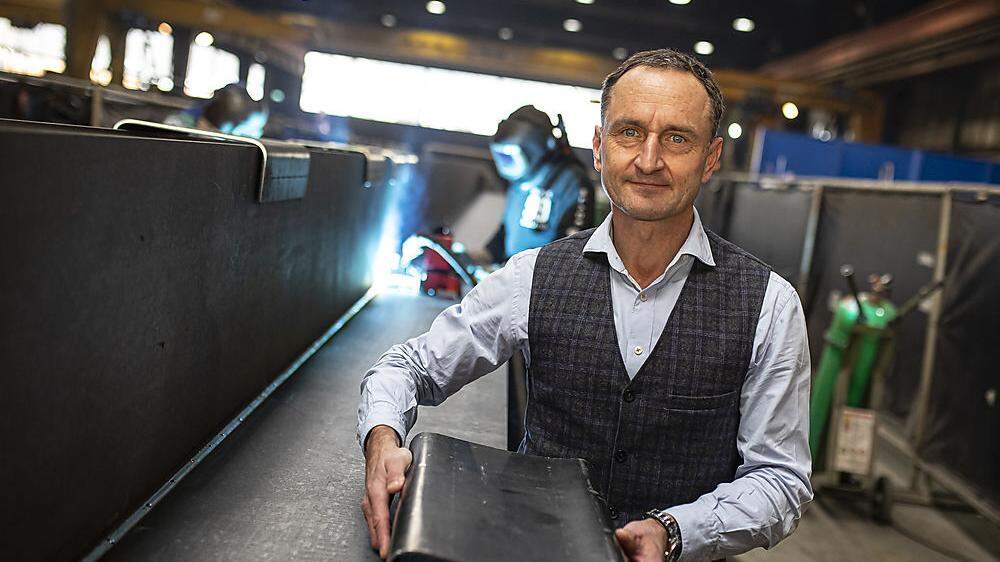 Haslinger-Stahlbau mit Arno Sorger steht für Großprojekte aus Stahl weltweit