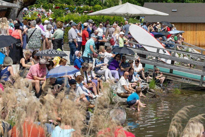 Narzissenfest 2025, Altaussee, Bootscorso
Bild zeigt: