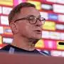 Ralf Rangnick kündigt an, gegen Tunesien seinem Stamm zu vertrauen