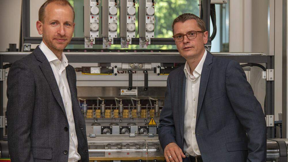 Die INKOL-Geschäftsführer Hans Jürgen Ferlitsch und Christoph Kovacic