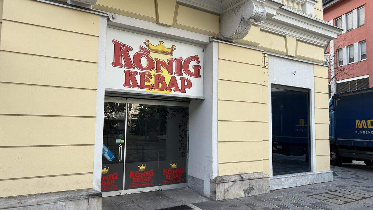 Der Dönerladen „König Kebap“ in der Postgasse hat geschlossen