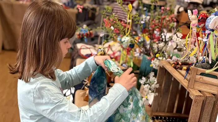 Der traditionelle Nestelbacher Ostermarkt in der Marktgemeinde Ilz öffnet immer an zwei Wochenenden vor Ostern im Gemeindezentrum Nestelbach seine Tore.