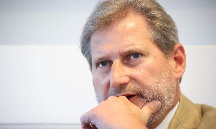 EU-Kommissar Johannes Hahn 