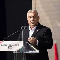 Orbán bei seiner Brandrede am Nationalfeiertag