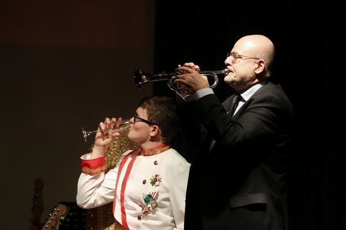 Musikschuldirektor Gerhard Freiinger leitete das Hofkapellen-Casting.