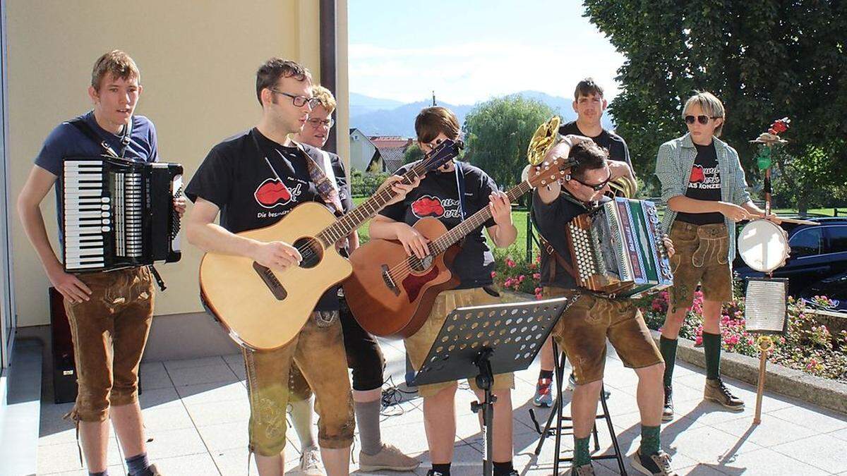 Die Pius-Band Mundwerk sorgte für die Unterhaltung