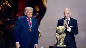 Zwei Egos im Mittelpunkt: US-Präsident Donald Trump (links) und FIFA-Boss Gianni Infantino