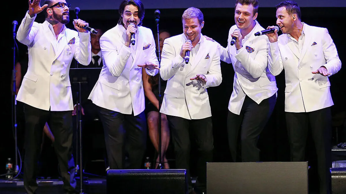"Backstreet Boys": A.J. McLean, Kevin Richardson, Brian Littrell, Nick Carter, Howie Dorough