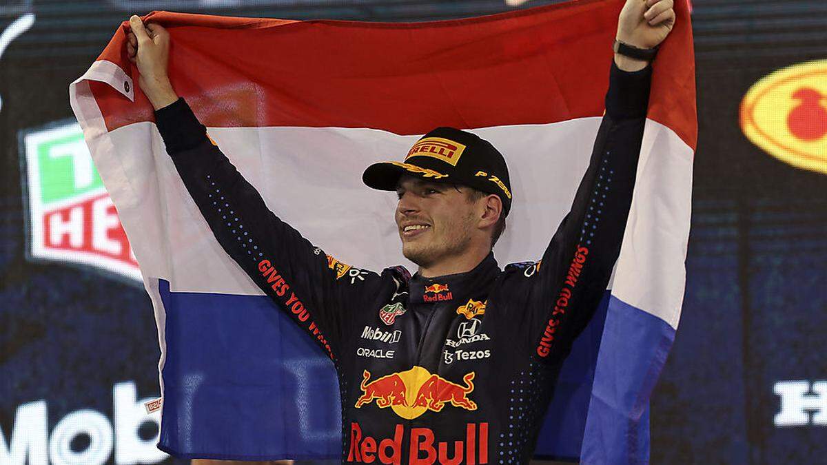 Weltmeister Verstappen