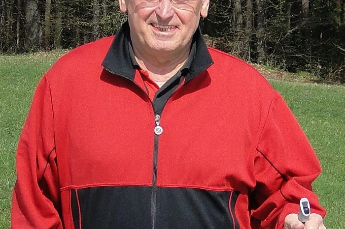 2011 begann Herwig Heran ein umfassendes Fitnessprogramm. Hier ein Bild vom April, ...