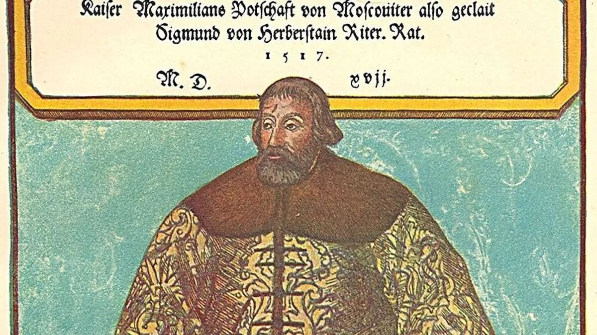 Herberstein in russischer Tracht