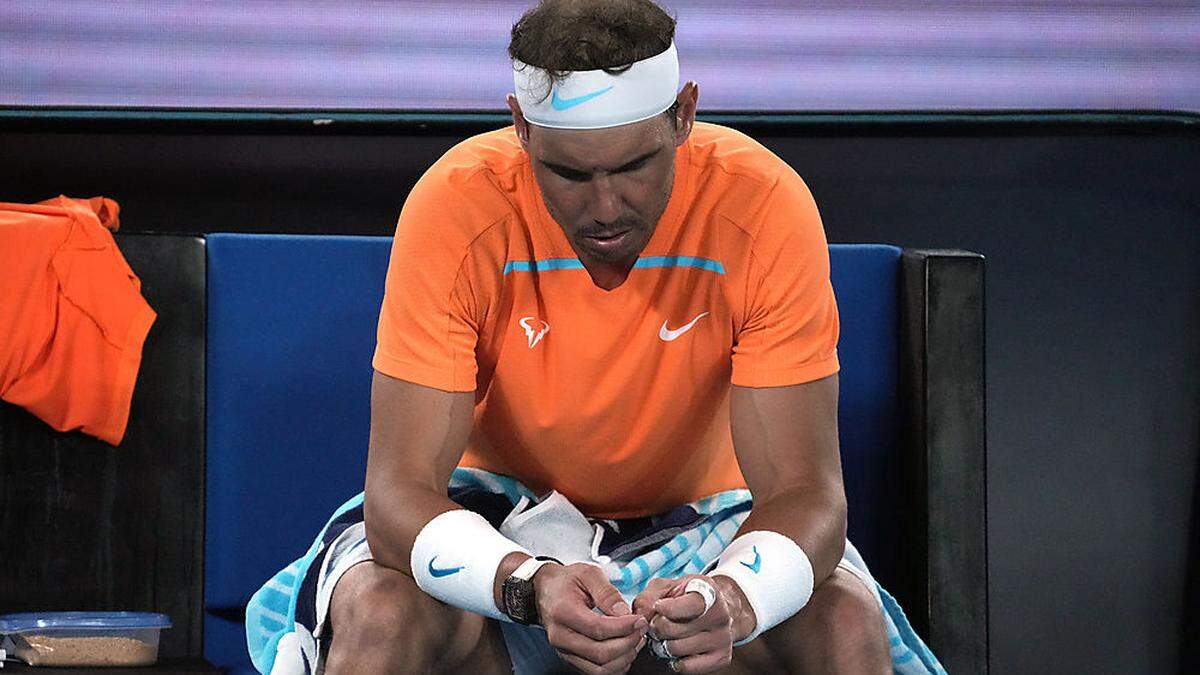 Großer Frust bei Rafael Nadal