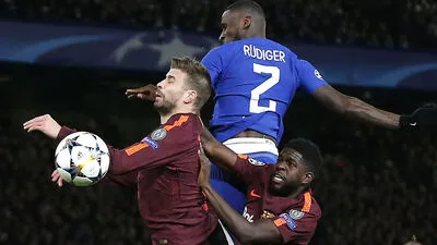 Gerard Pique und Antonio Ruediger