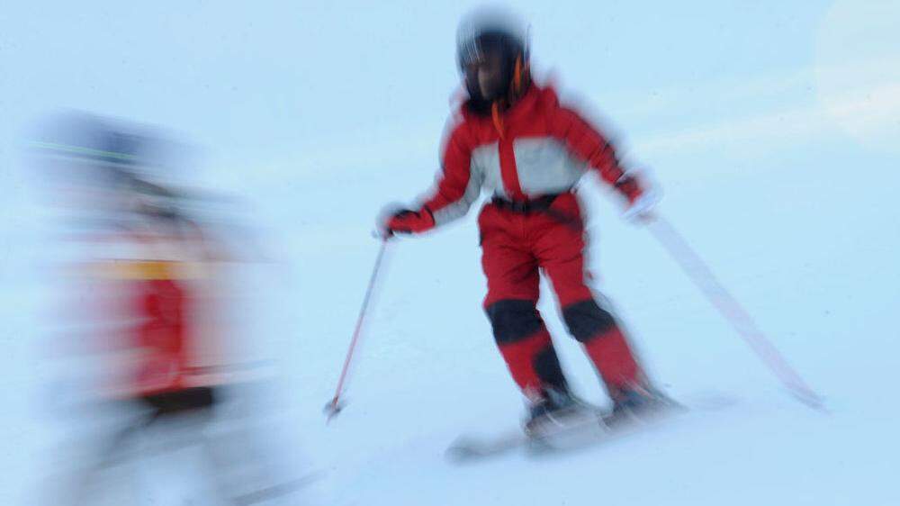 Ein zehnjähriger Bub war nach einem Skiunfall bewusstlos