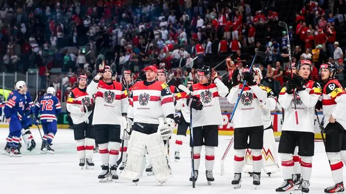 Am Ende gab‘s Applaus von Österreichern und Schweizern für Team Austria
