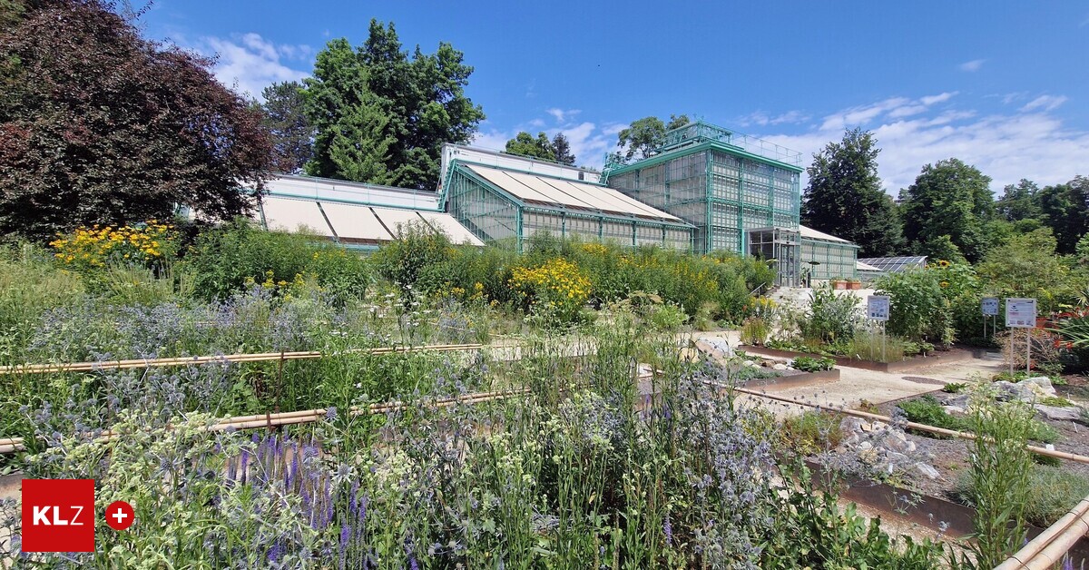 Öffnungszeiten: Warum der Botanische Garten in Graz schon so früh zusperrt
