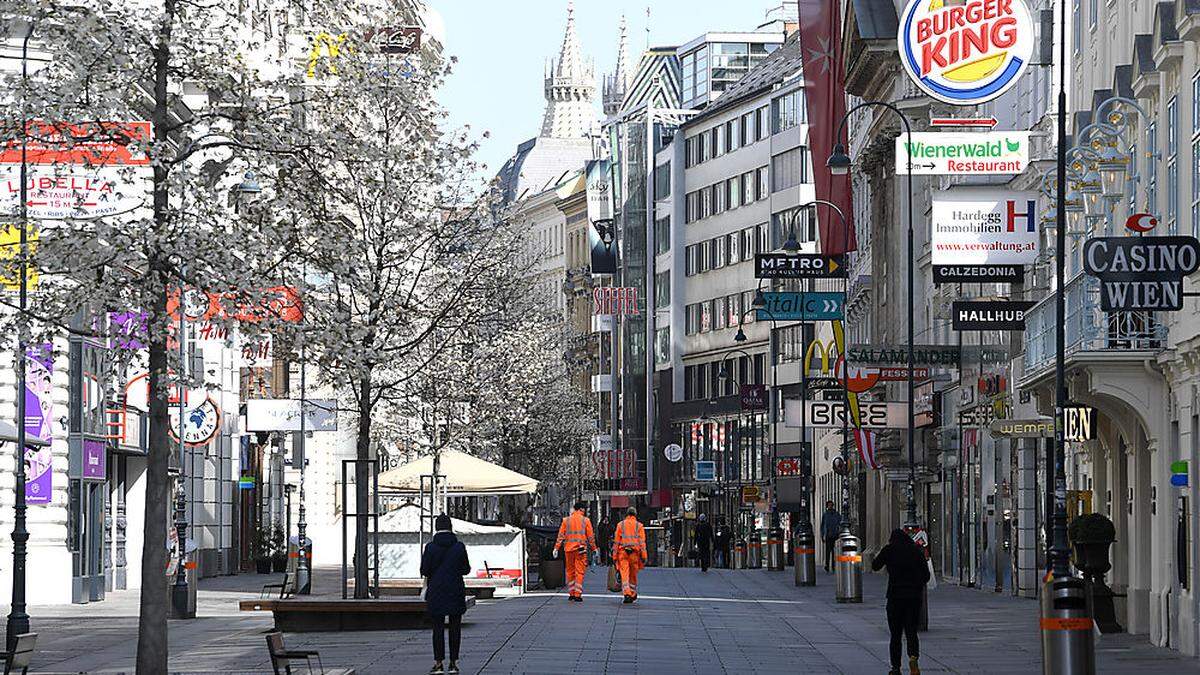 Vor allem Wien war massiv vom Buchungsrückgang betroffen