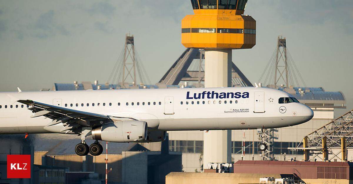 Deutschland: Lufthansa-Airbus Drehte Wegen Triebwerksproblemen Um