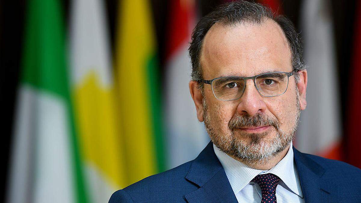 Luca Jahier, Präsident des Europäischen Wirtschafts- und Sozialausschusses