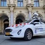 Auf dem Dach sind High-Tech-Kameras und mehr installiert