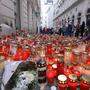 Tausende Kerzen erinnerten in der Wiener Innenstadt an die Opfer des Terroranschlags