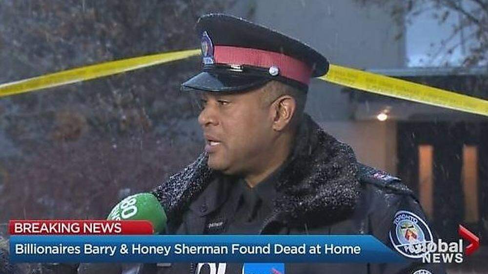 Der mysteriöse Todesfall wurde in allen kanadischen Sendern groß berichtet