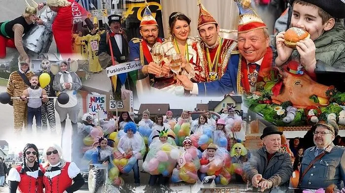 So bunt ist der Fasching