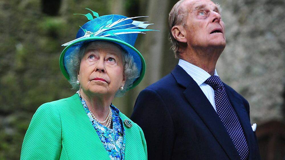 Prinz Philip mit Queen Elizabeth