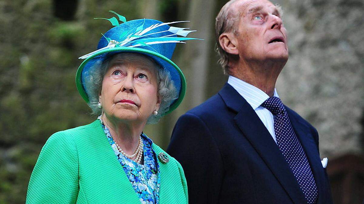Prinz Philip mit Queen Elizabeth