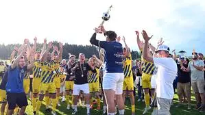 Der SV Afritz jubelt über den zweiten Aufstieg in zwei Jahren