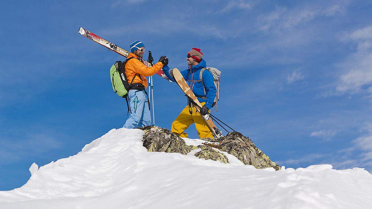 Die Skitouren des Alpenvereins Leoben erfreuen sich regen Zulaufs