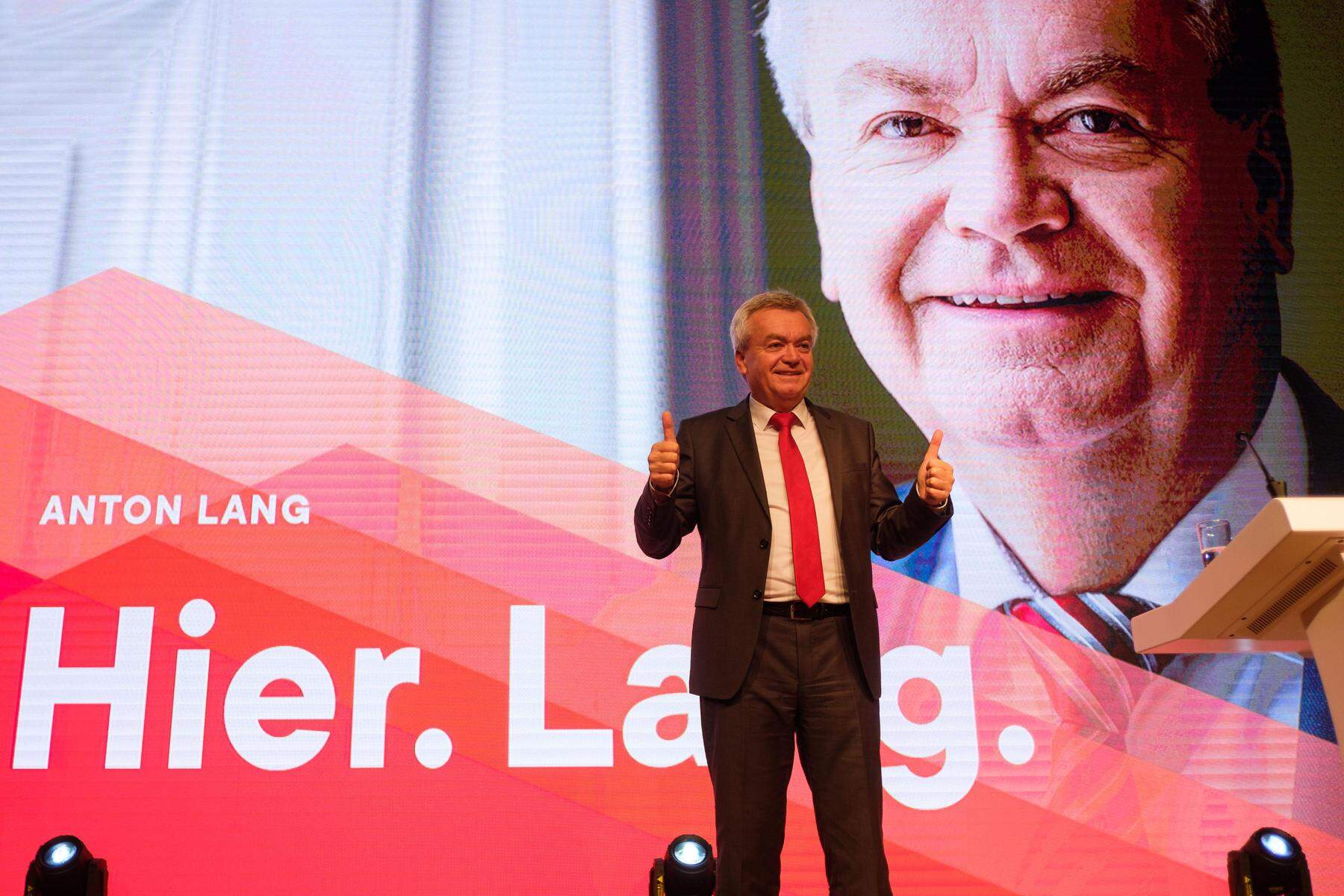 SPÖ-Chef Anton Lang | In die Rolle des Herausforderers muss er erst hineinfinden