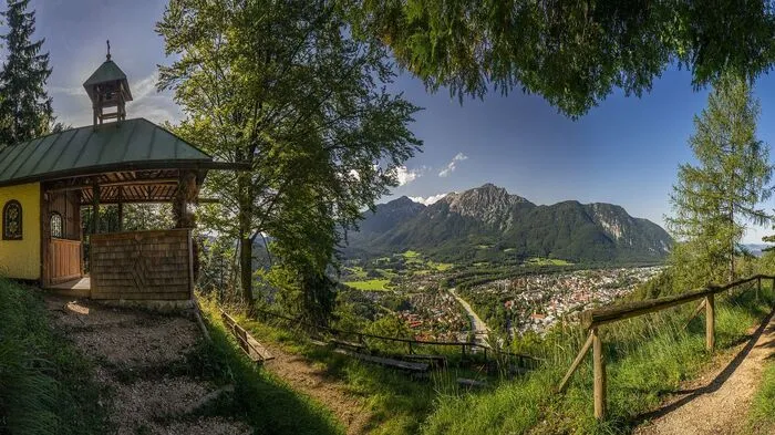 Panoramablick auf Bad Reichenhall
