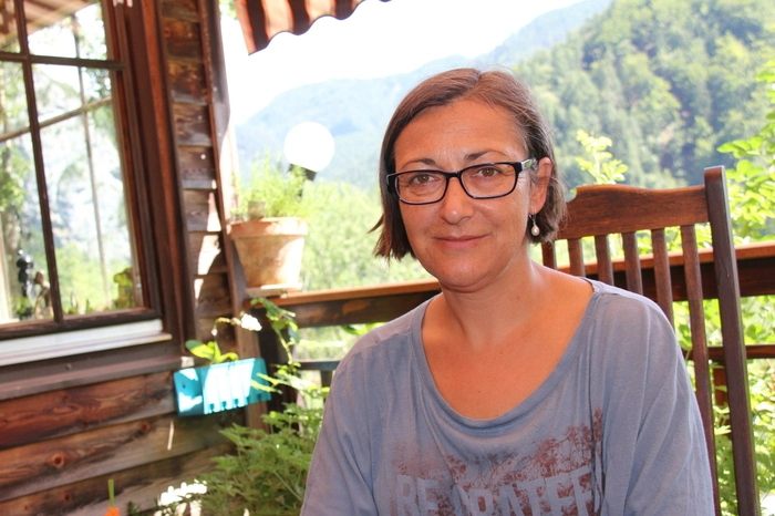 Andrea Lepuschitz von der KOM leitet zwei Wochen lang das künstlerische Geschehen.