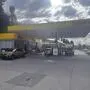 Eine Tankstelle