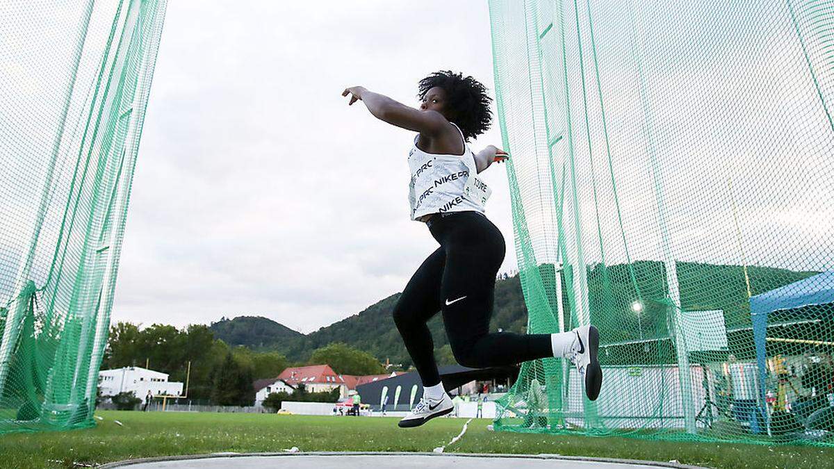 Auch Djeneba Toure wird am Start sein