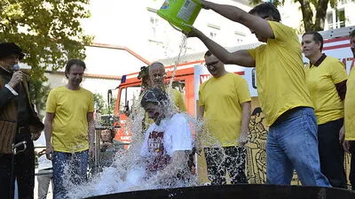 Gautschfeier für Drucker und Setzer