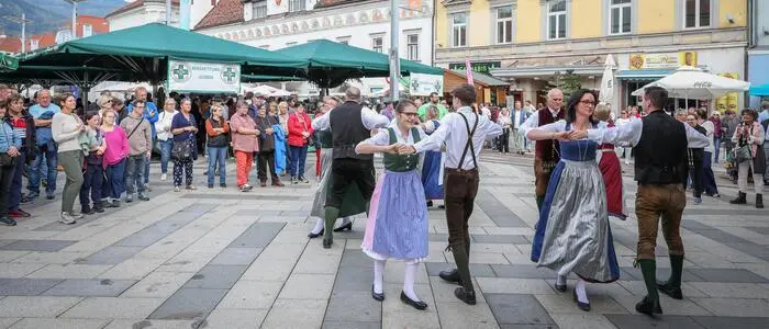 Am Gösser Kirtag wurde kräftig getanzt