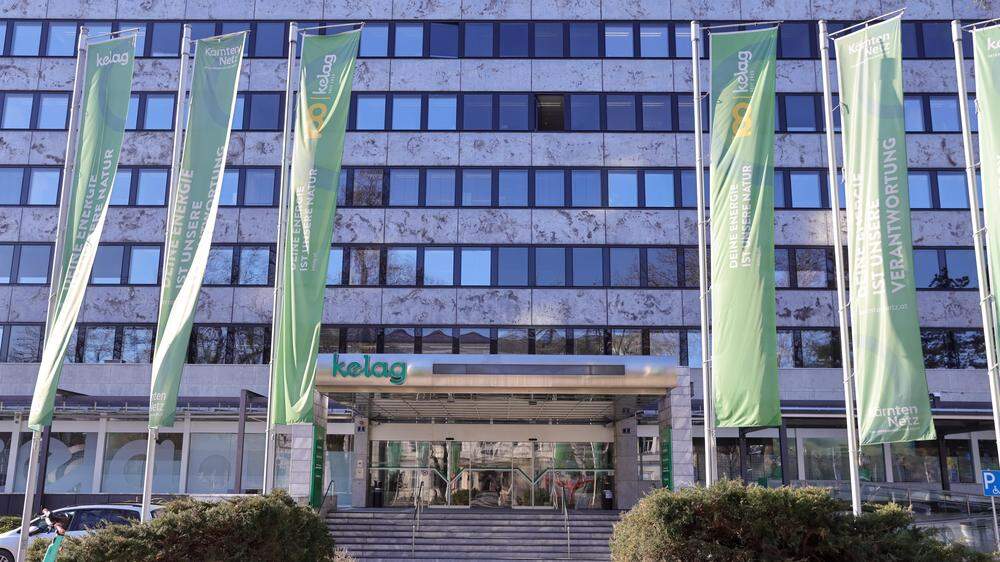 Die Kelag-Zentrale in Klagenfurt