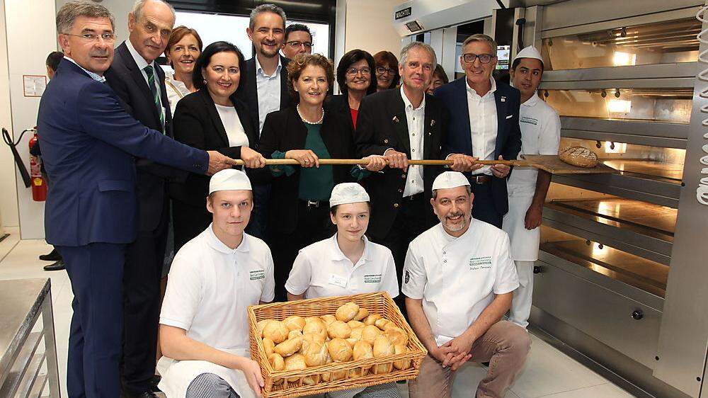 Die neue Bäckerei ist das Glanzstück der letzten Neu- und Umbauten in der LBS Bad Gleichenberg.