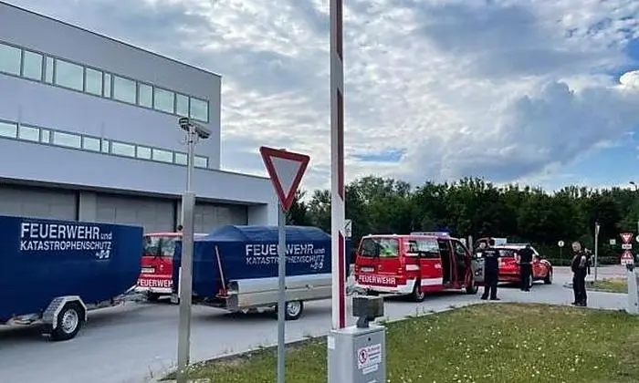 Aufbruch des Konvois in Niederösterreich