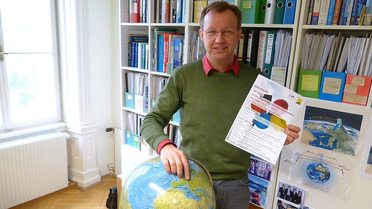 Klimaforscher Gottfried Kirchengast