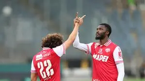Ramiz Harakate und Beres Owusu (rechts)