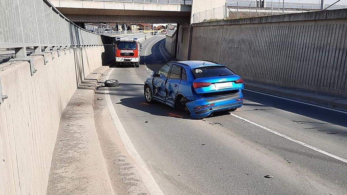 Die Feuerwehr Michlgleinz rückte mit 16 Mann aus