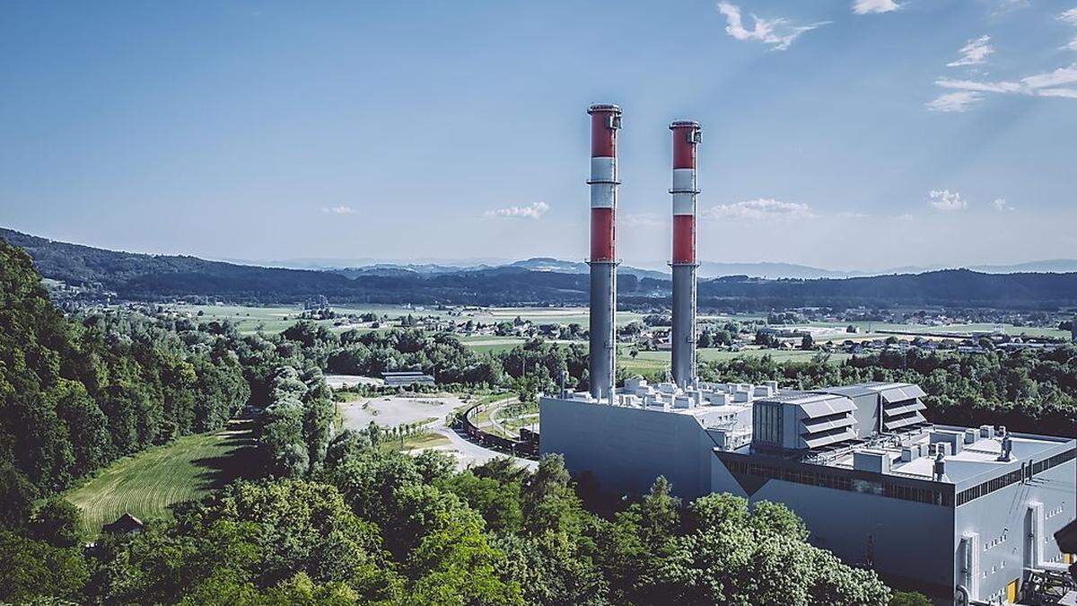 Das Kraftwerk in Mellach