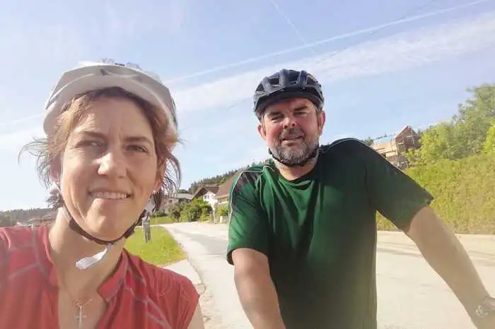 Etwa 25 Kilometer legte das Paar zurück