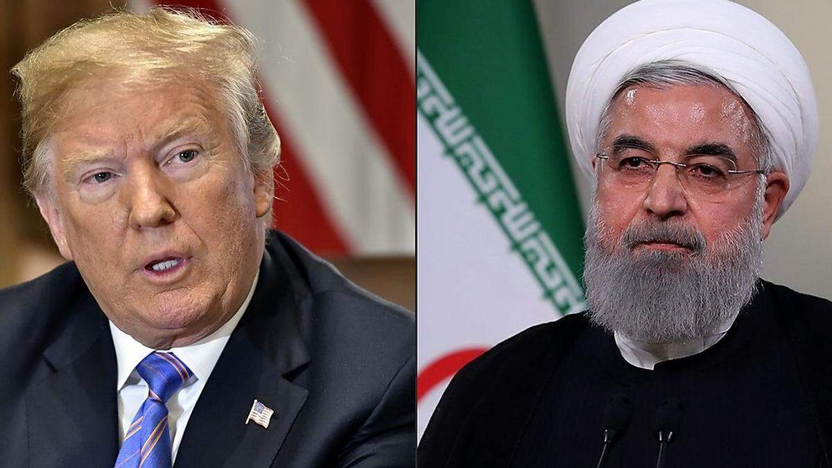 Donald Trump, Hassan Rouhani 