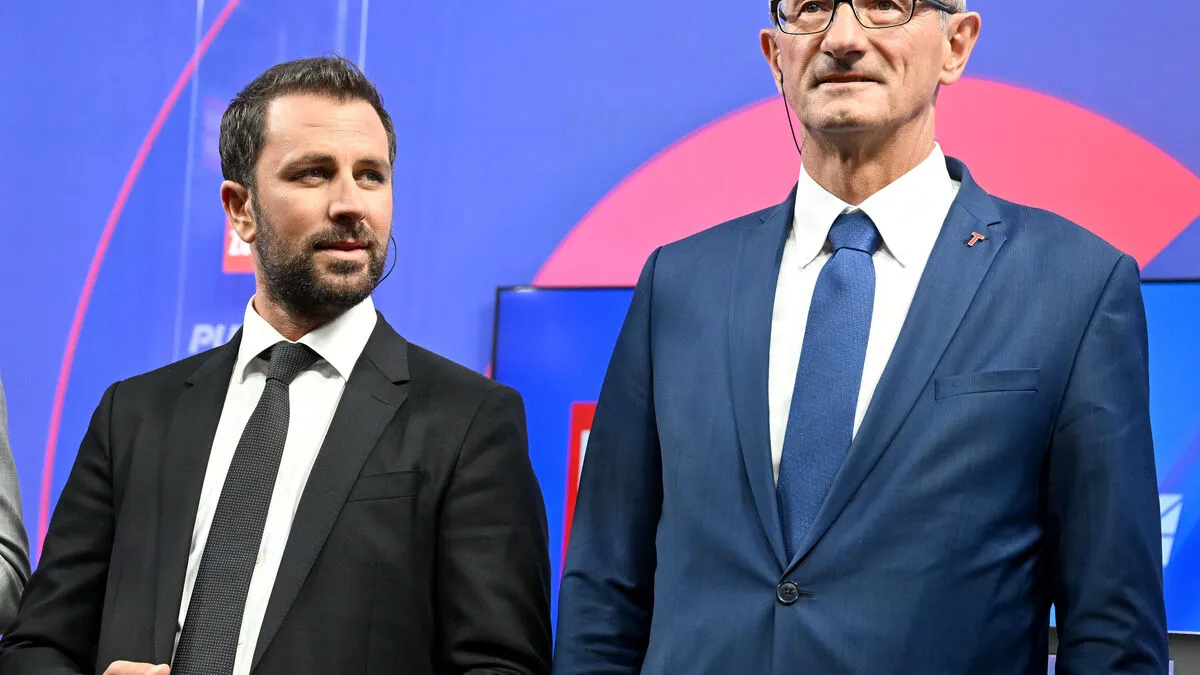 Bald Koalitionspartner? Georg Dornauer und Anton Mattle