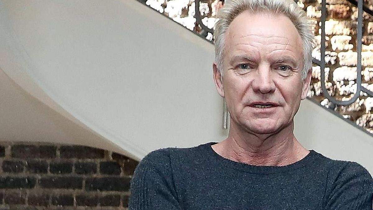 Sting kennt sich nicht nur mit Noten aus